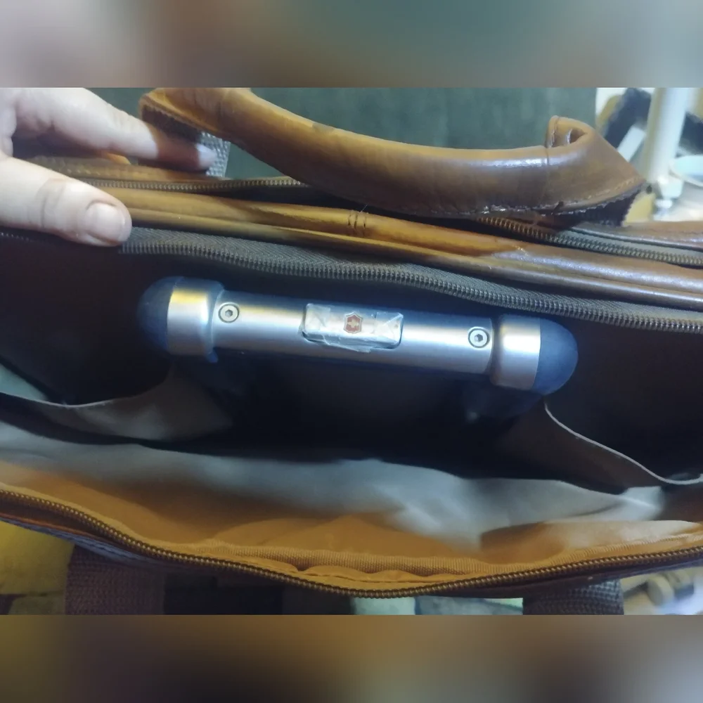 Solo Brown Leather Men's Bag